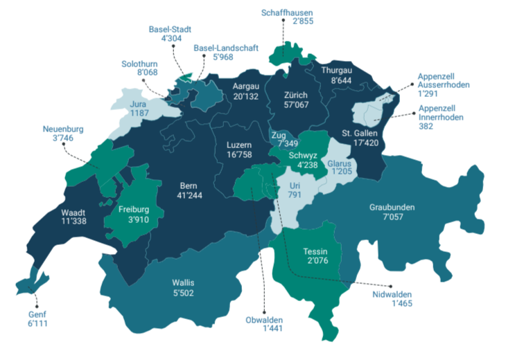 Das hat sich 2023 auf dem Schweizer Stellenmarkt bewegt